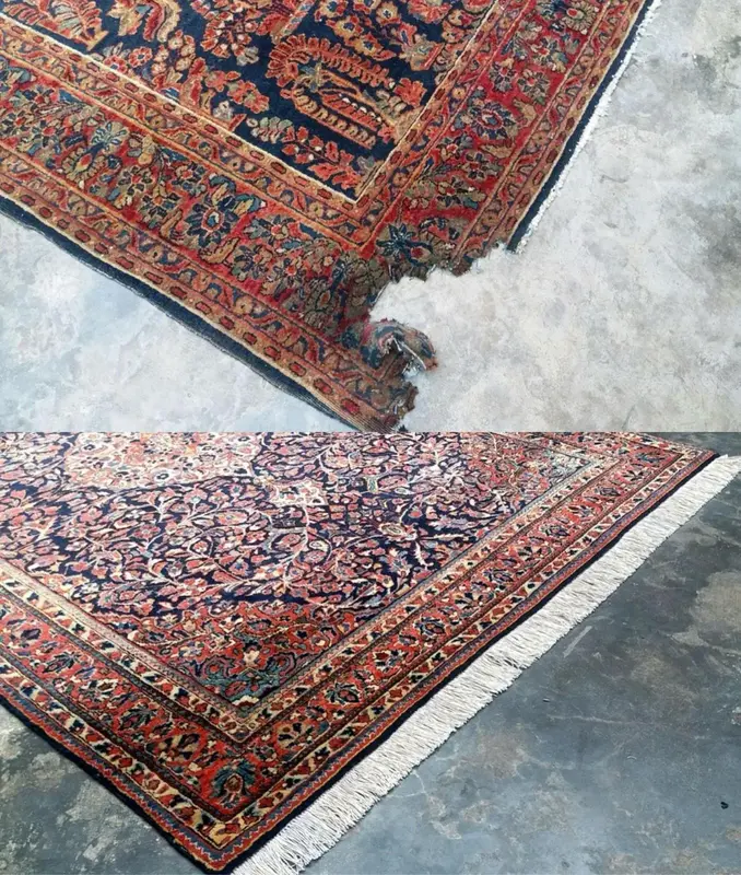 Restauration de brûlure