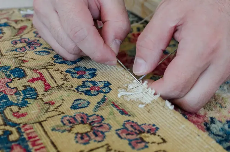 Détail du tissage