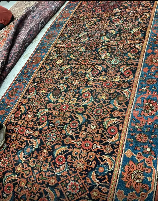 Tapis après restauration